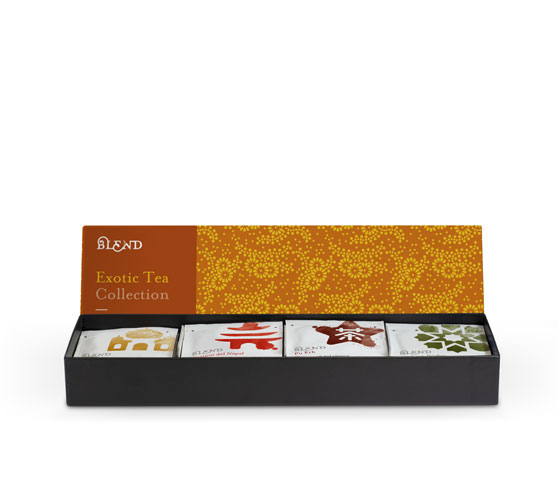 Exotic Tea Collection - Giftbox with 4 Exotic Tea Blends